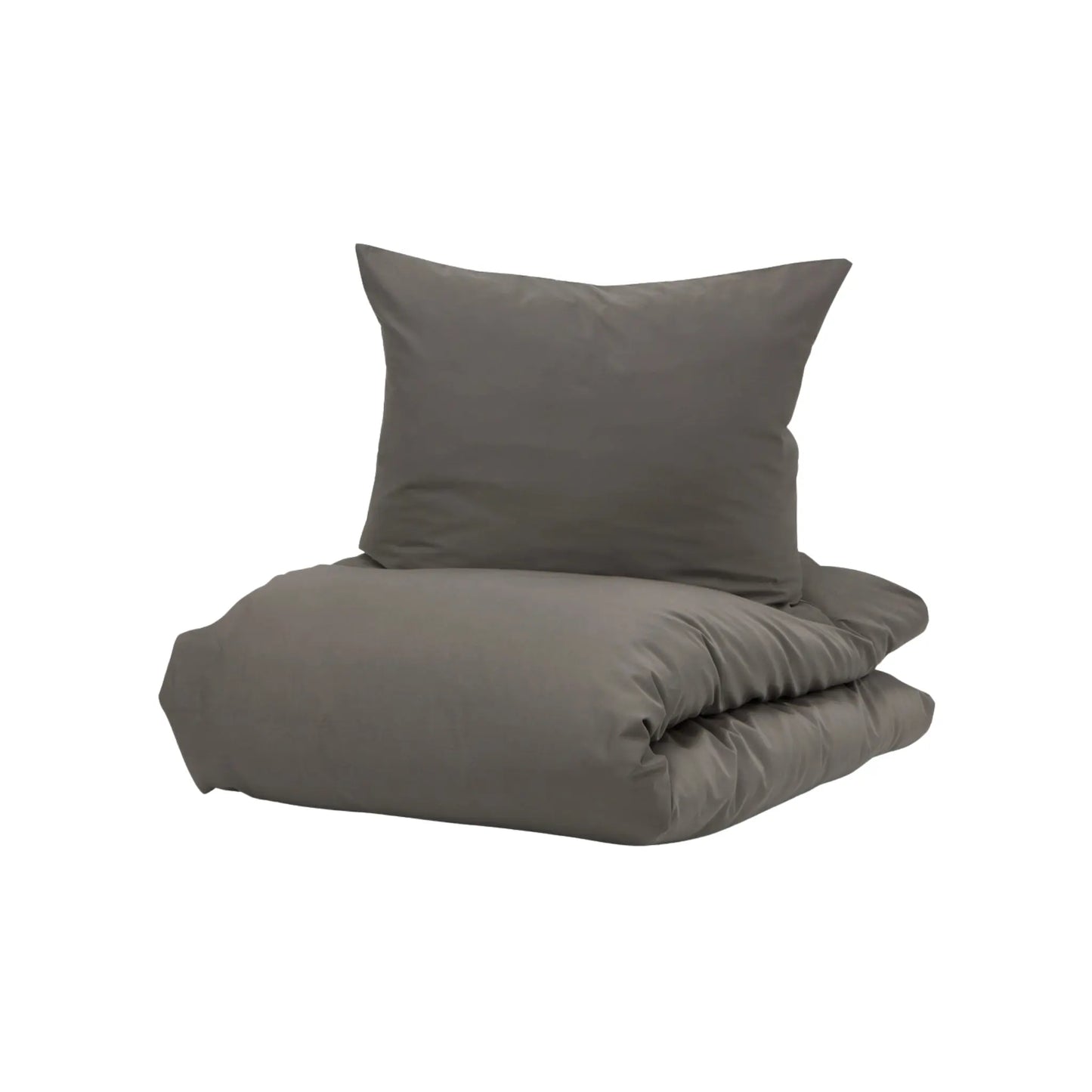 Borås Cotton Cloud Bäddset 150x210/50x60 cm, Antrasit