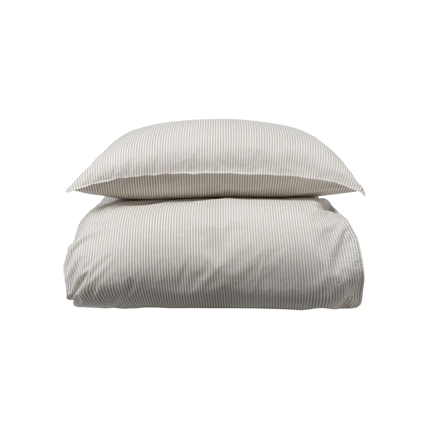 Borås Cotton Cille Bäddset 150x210/50x60 cm, Beige
