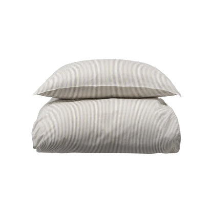 Borås Cotton Cille Bäddset 150x210/50x60 cm, Beige