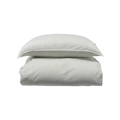 Borås Cotton Cille Bäddset 230x220/2*50x60 cm, Grön