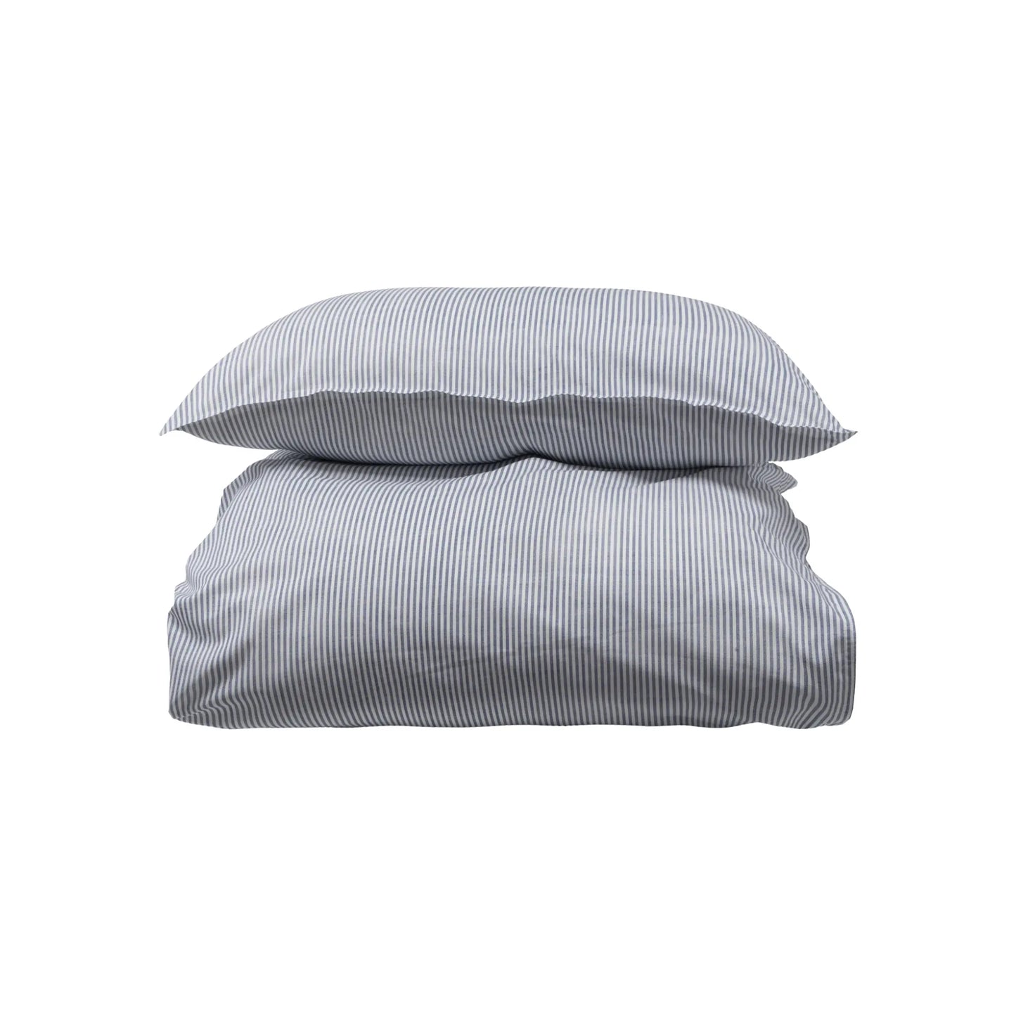 Borås Cotton Cille Bäddset 230x220/2*50x60 cm, Blå