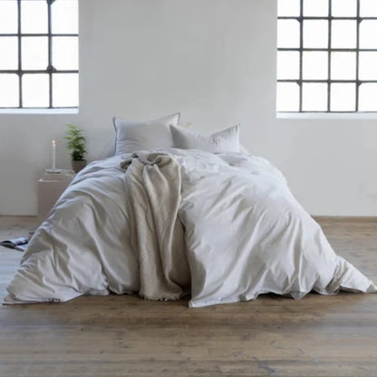 Borås Cotton Cille Bäddset 230x220/2*50x60 cm, Beige