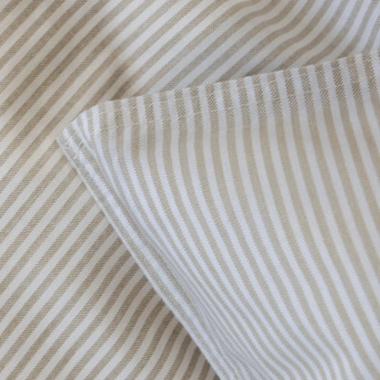 Borås Cotton Cille Bäddset 230x220/2*50x60 cm, Beige