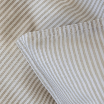 Borås Cotton Cille Bäddset 150x210/50x60 cm, Beige