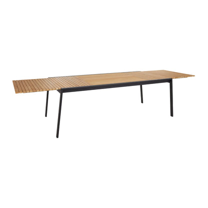 Brafab Naos Matbord, Svart/Teak