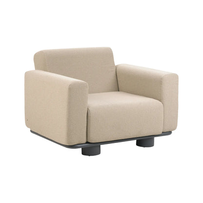 Brafab Bolster Fåtölj, Antracit/Teddy Beige