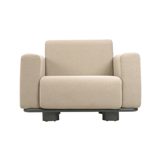 Brafab Bolster Fåtölj, Antracit/Teddy Beige