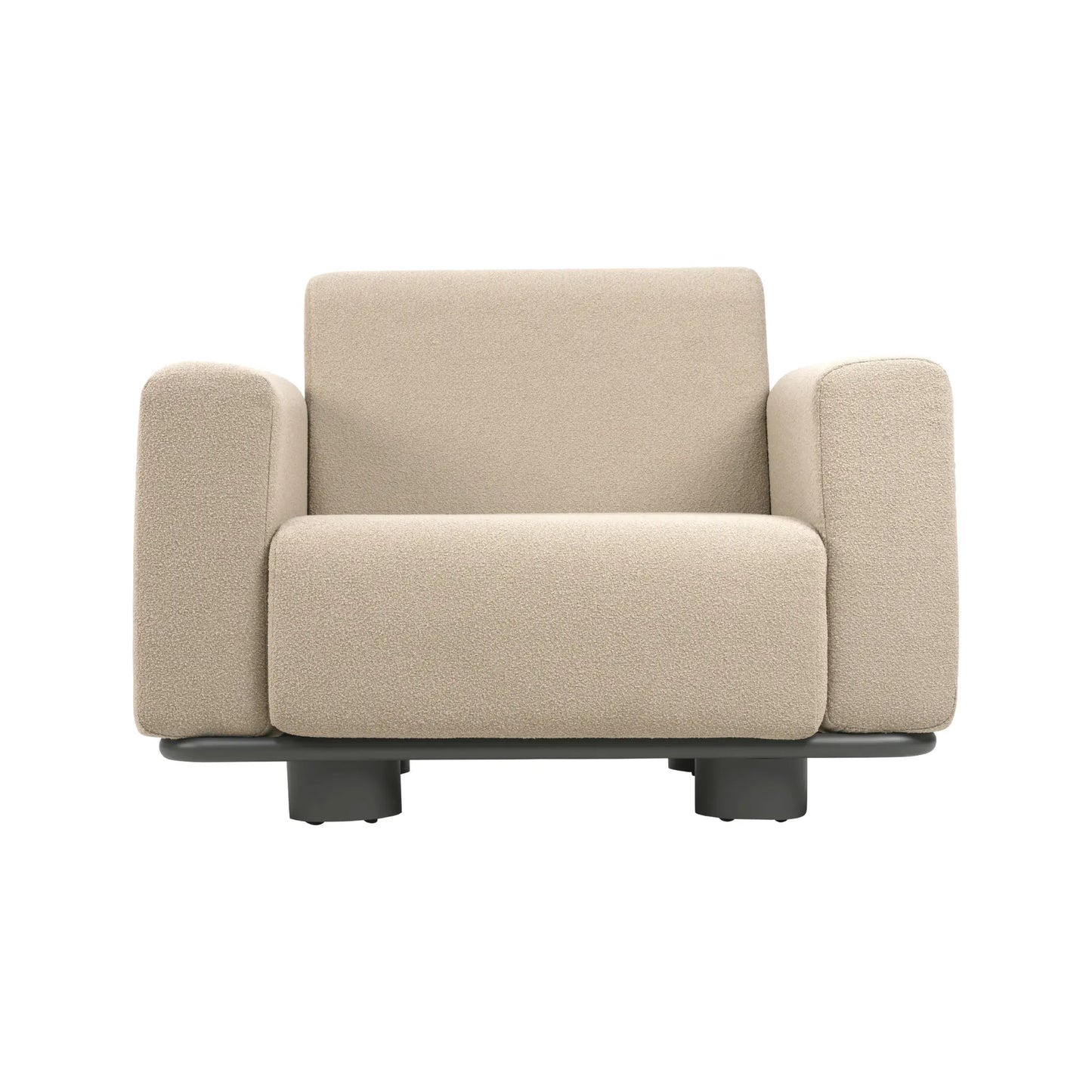 Brafab Bolster Fåtölj, Antracit/Teddy Beige