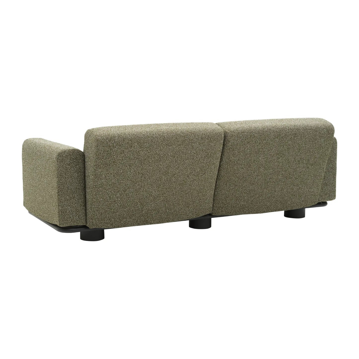 Brafab Bolster 2,5-Sits Soffa, Antracit/Teddy Verde