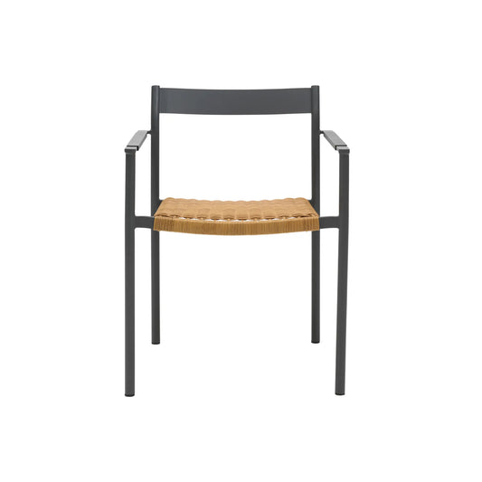 Brafab Dk Matstol 2-Pack, Antracit/Natur