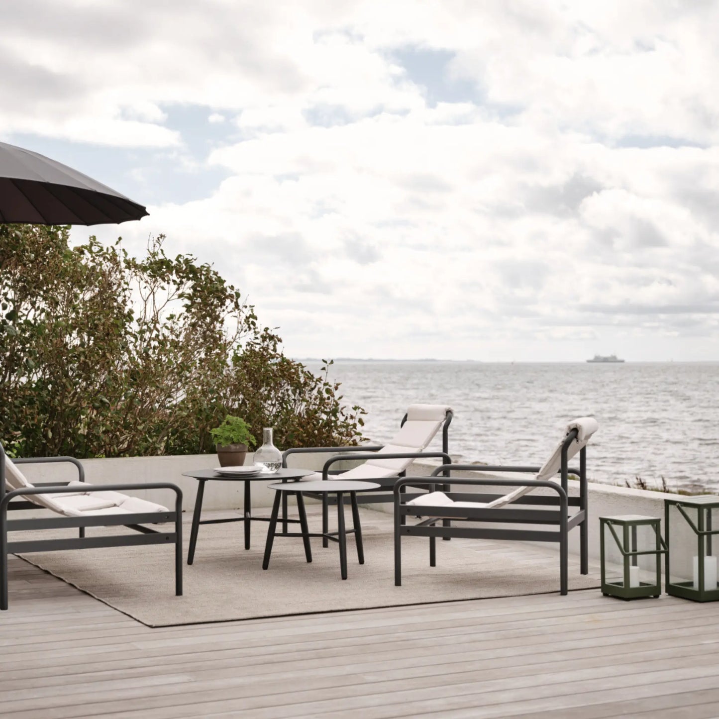 Brafab Vannes Soffbord, Svart