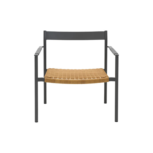 Brafab Dk Loungefåtölj 2-Pack, Antracit/Natur
