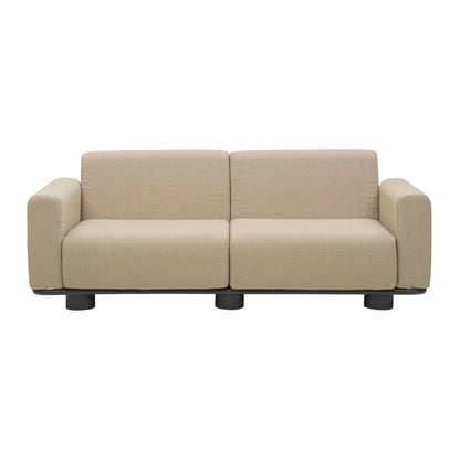 Brafab Bolster 2,5-Sits Soffa, Antracit/Teddy Beige
