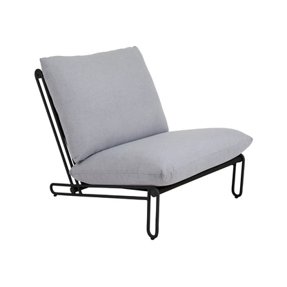 Brafab Blixt Loungefåtölj, Svart/Sky Grey