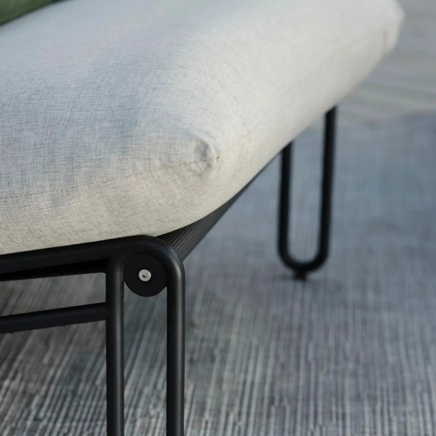 Brafab Blixt Loungefåtölj, Svart/Sky Grey