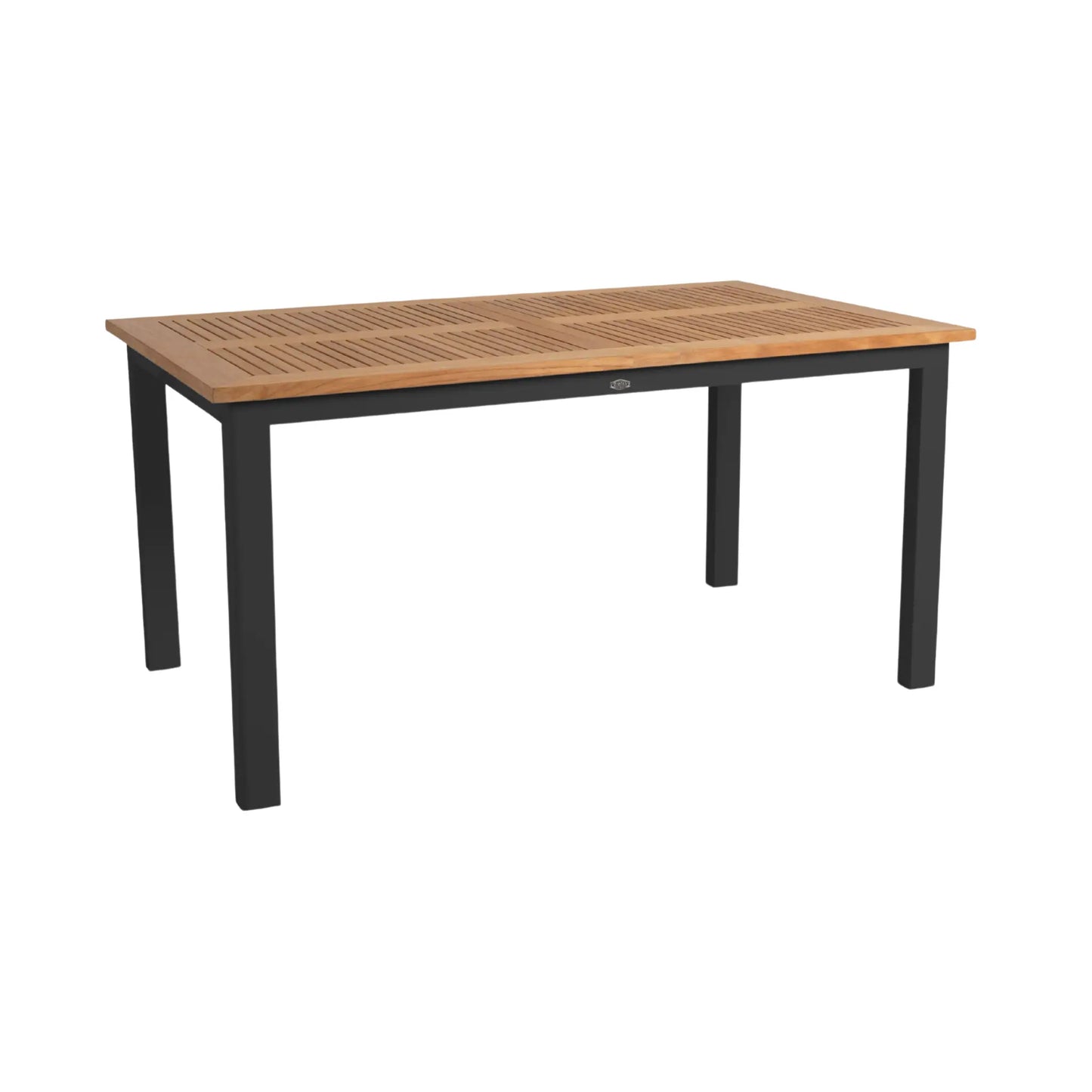 Brafab Lyon Matbord, Svart/Teak