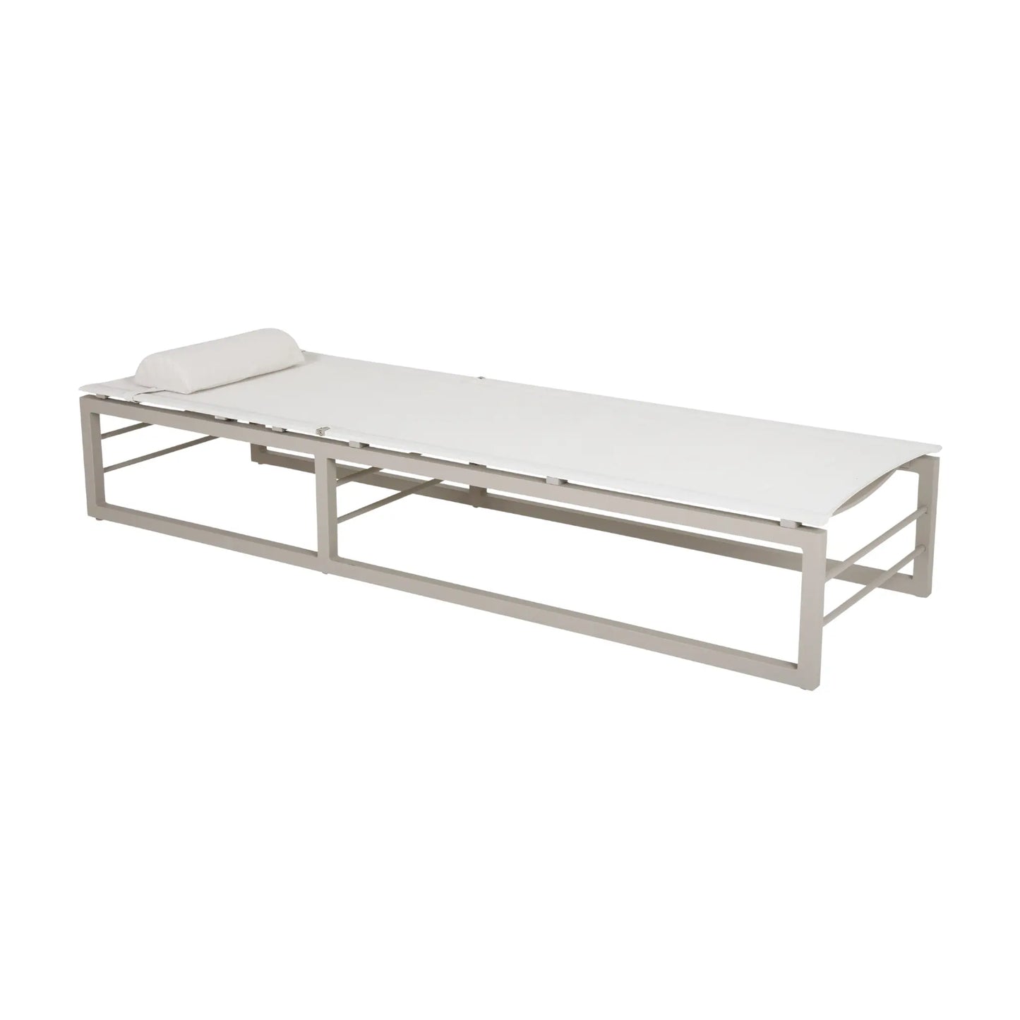 Brafab Vevi Solsäng, Khaki/Vit