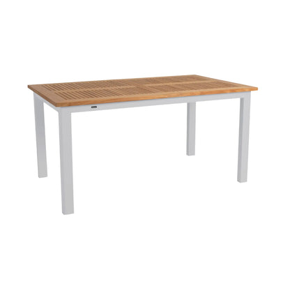 Brafab Lyon Matbord, Light Grey/Teak