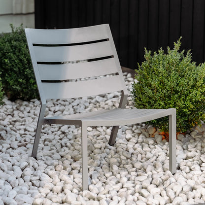 Brafab Delia Loungefåtölj 2-Pack, Light Grey