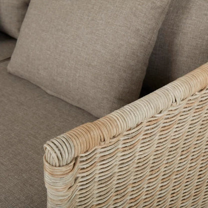 Brafab Aster 3-Sitssoffa, Beige/Beige
