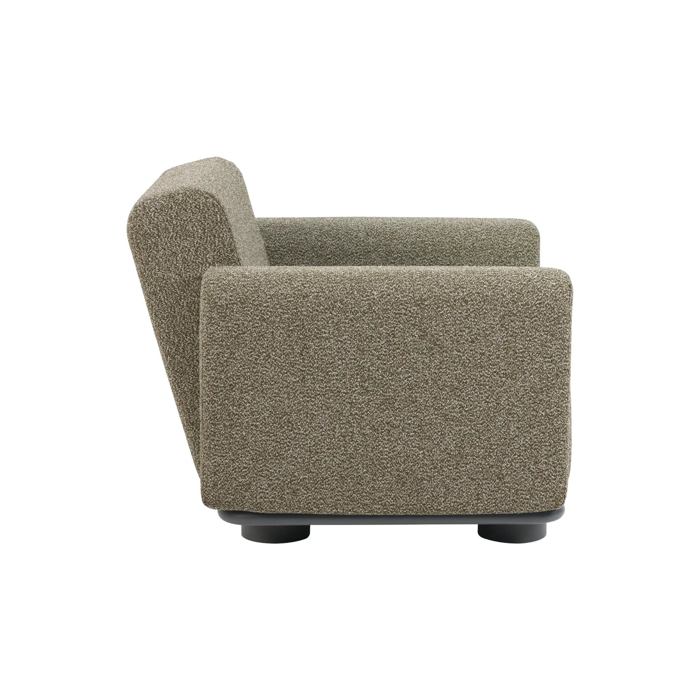 Brafab Bolster Fåtölj, Antracit/Teddy Verde