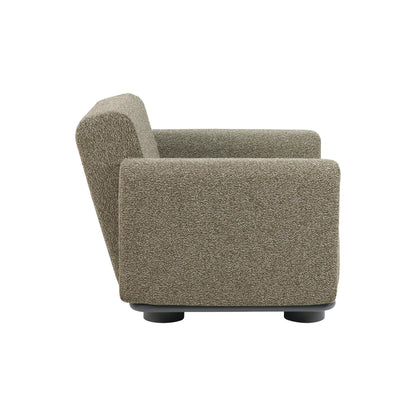 Brafab Bolster Fåtölj, Antracit/Teddy Verde