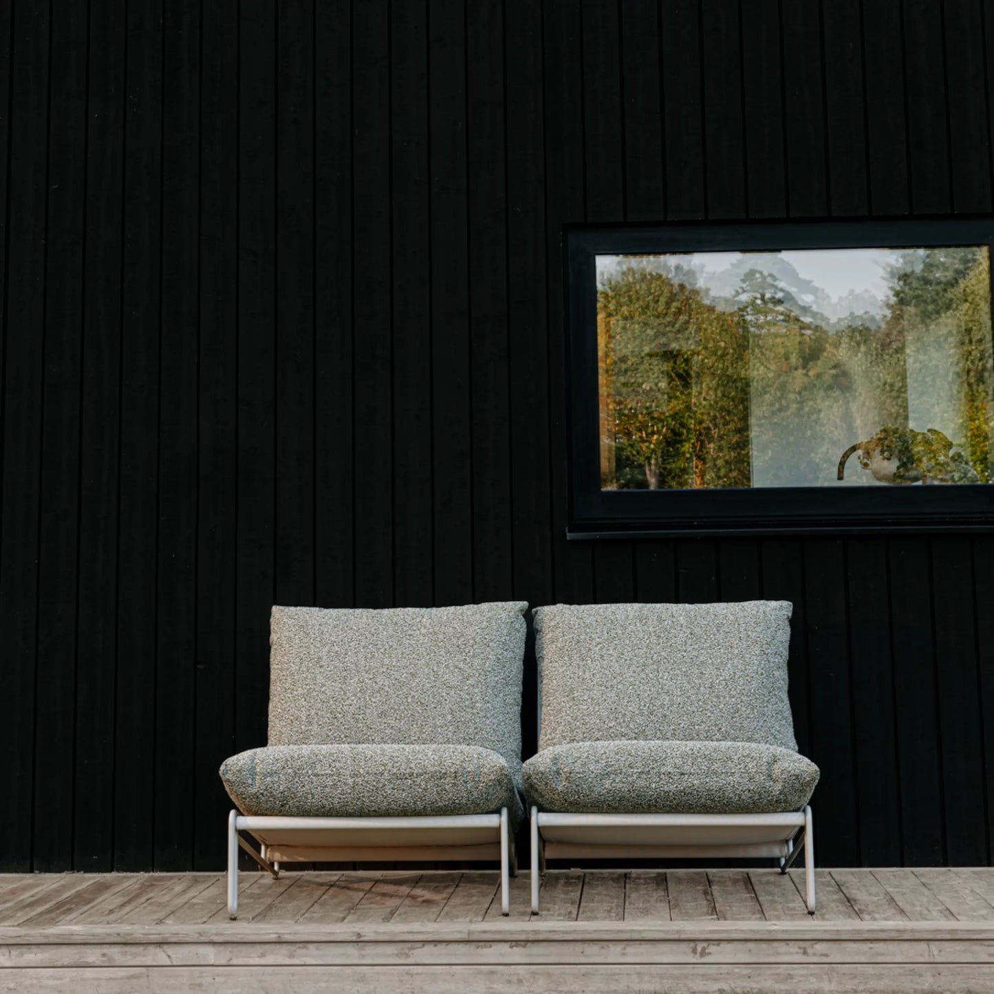 Brafab Blixt Loungefåtölj, Light Grey/Teddy Verde