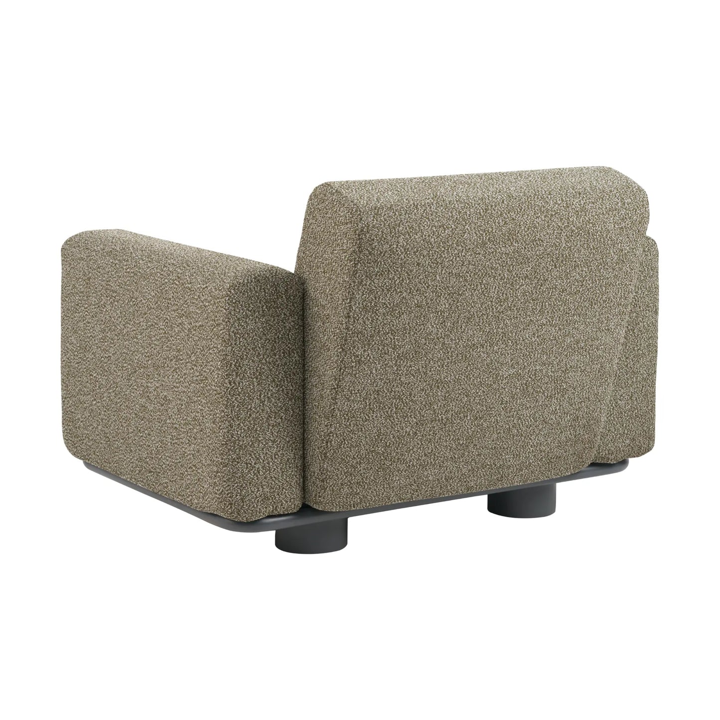 Brafab Bolster Fåtölj, Antracit/Teddy Verde