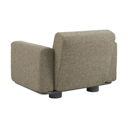 Brafab Bolster Fåtölj, Antracit/Teddy Verde