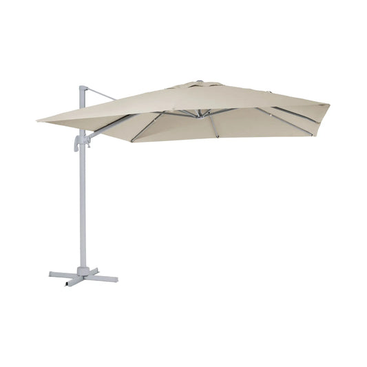 Brafab Linz Frihängande Parasoll, Khaki/Light Grey