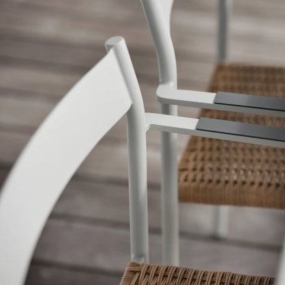 Brafab Dk Matstol 2-Pack, Light Grey/Natur