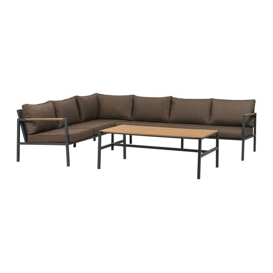 Brafab Cap Soffgrupp, Antracit/Brun