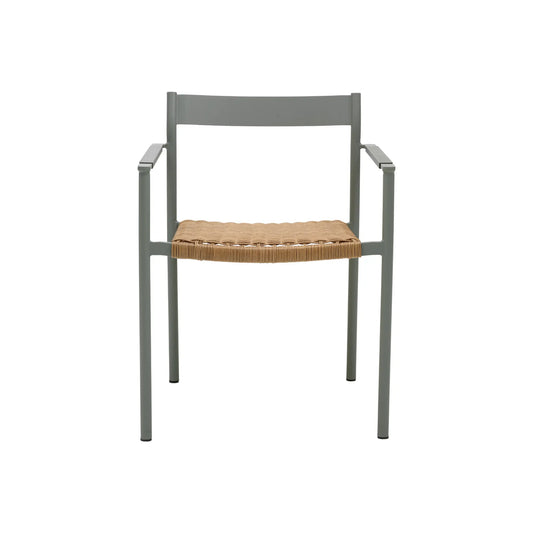 Brafab Dk Matstol 2-Pack, Dusty Green/Natur