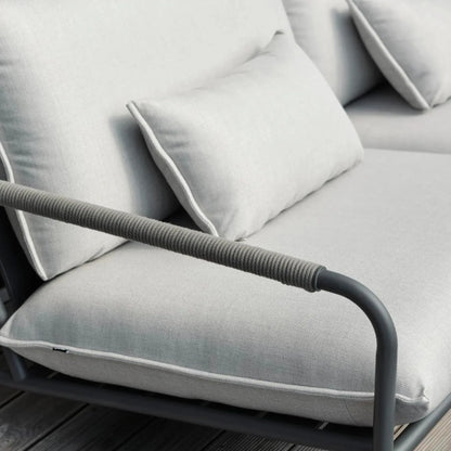 Brafab Lerberget 2,5-Sits Soffa, Antracit/Ash