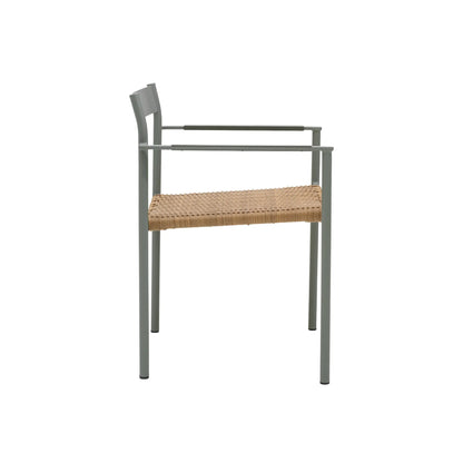 Brafab Dk Matstol 2-Pack, Dusty Green/Natur