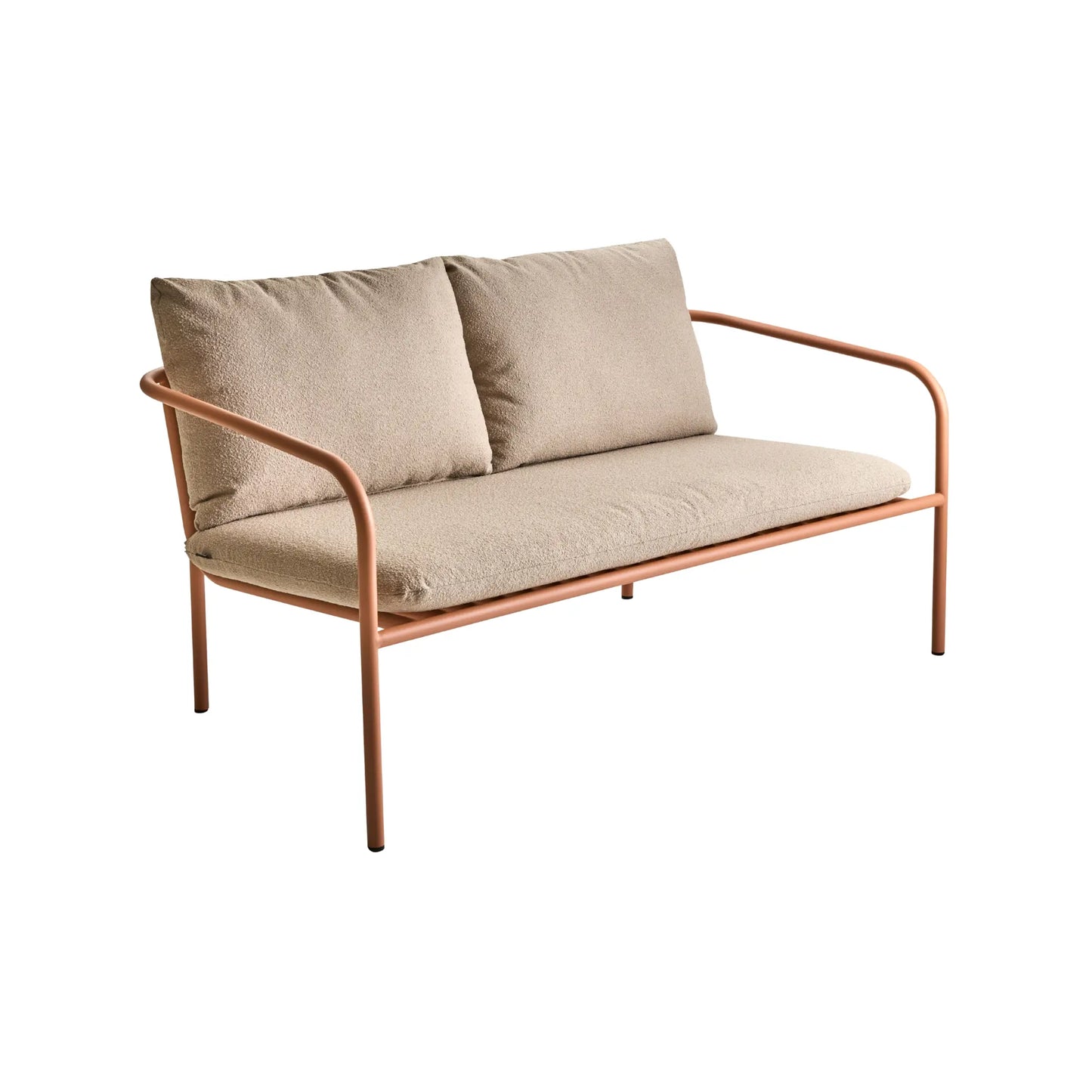 Brafab Bendt 2-Sitssoffa, Peach/Teddy Beige