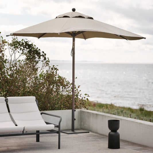 Brafab Paliano Parasoll, Brun/Beige
