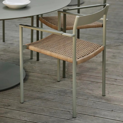 Brafab Dk Matstol 2-Pack, Dusty Green/Natur
