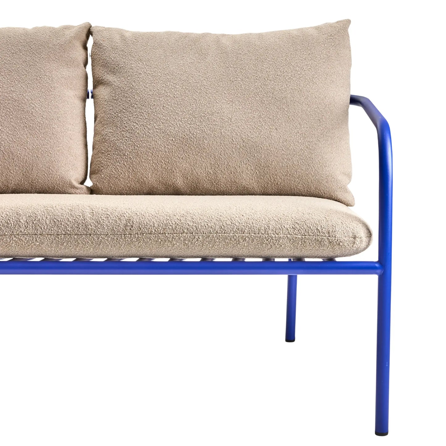 Brafab Bendt 2-Sitssoffa, Indigo Blue/Teddy Beige