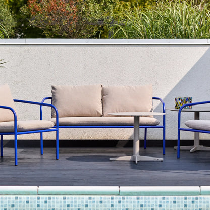 Brafab Bendt 2-Sitssoffa, Indigo Blue/Teddy Beige