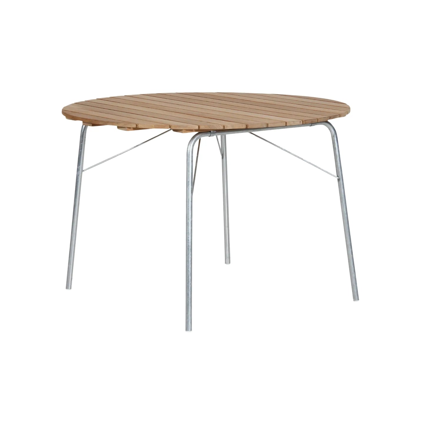 Brafab 56:An Matbord, Galvaniserad/Teak
