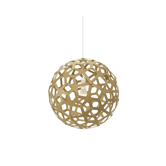 David Trubridge Coral Taklampa 40 cm, Bambu