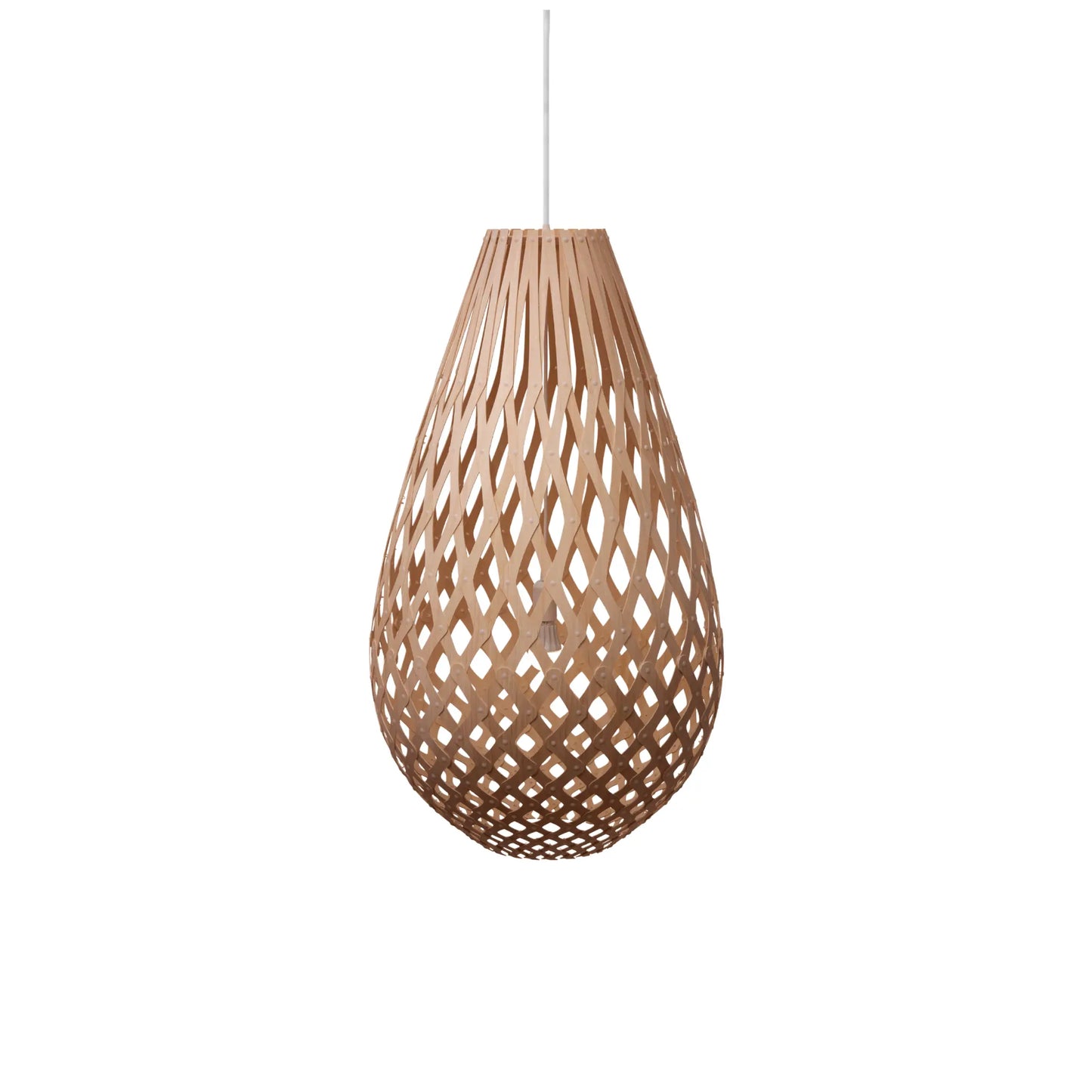 David Trubridge Koura Taklampa 100 cm, Bambu