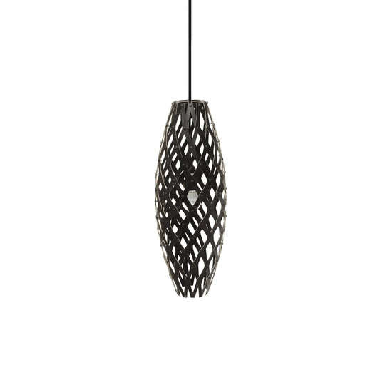 David Trubridge Hinaki Taklampa 50 cm, Svart