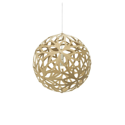 David Trubridge Floral Taklampa 60 cm, Bambu