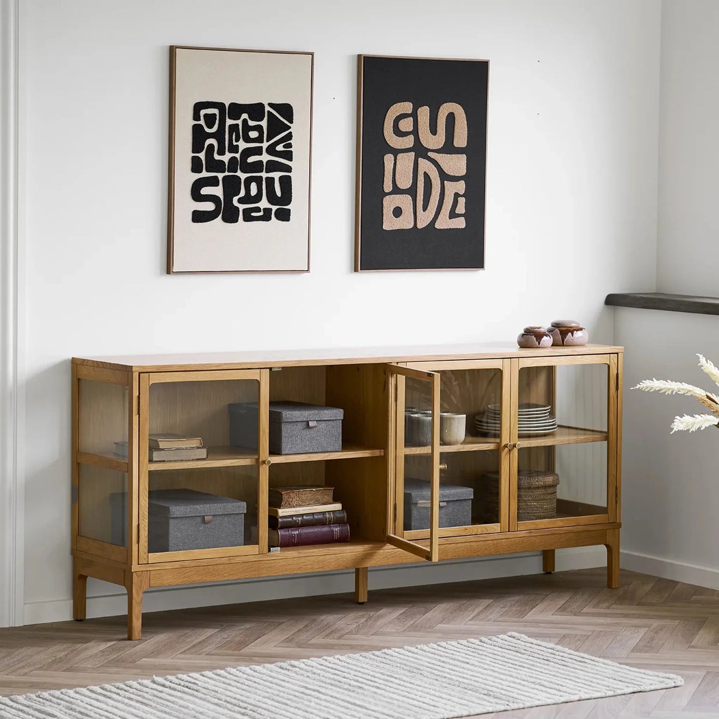 House Nordic Zamora Skänk, Ek