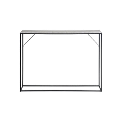 House Nordic, Vita Konsolbord, Svart/Natur