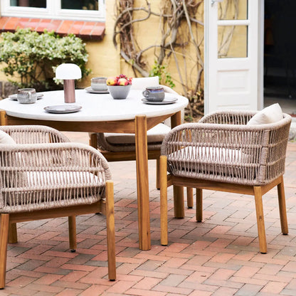 House Nordic Terracina Loungeset, Brun/Beige