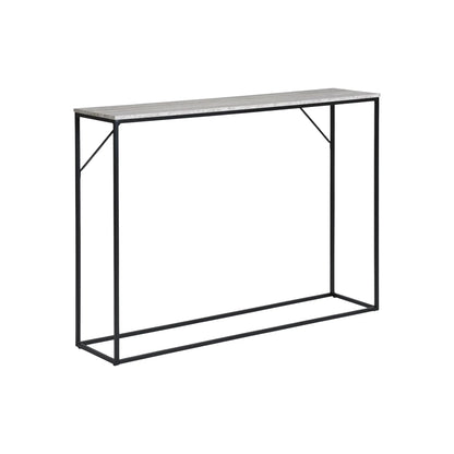 House Nordic, Vita Konsolbord, Svart/Natur
