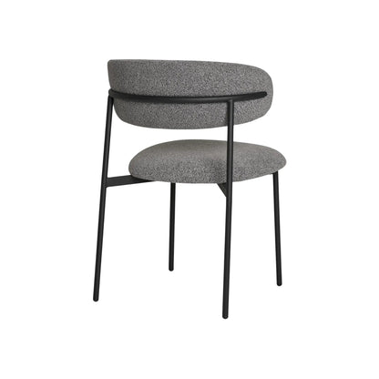 House Nordic Mira Matstol 2-Pack, Ljusgrå